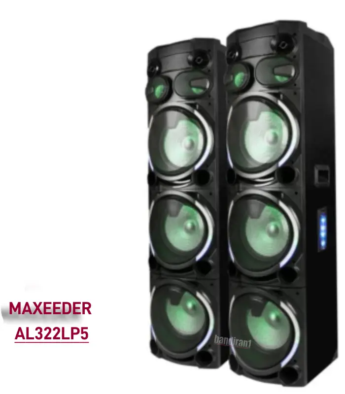 اسپیکر خانگی مکسیدر مدل MX-DJ3102 AL 322 LP5