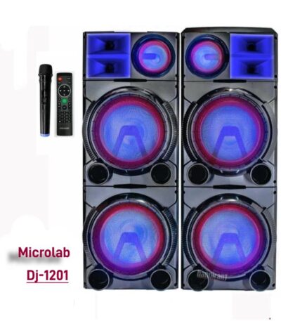 پخش کننده خانگی و اسپیکر میکرولب مدل DJ-1201