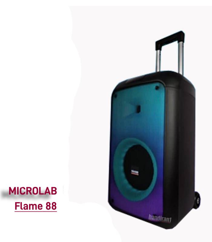 اسپیکر شارژی دی جی میکرولب مدل flame 88